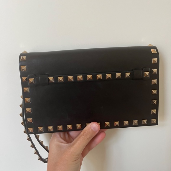 Black Valentino Clutch - Picture 1 of 7